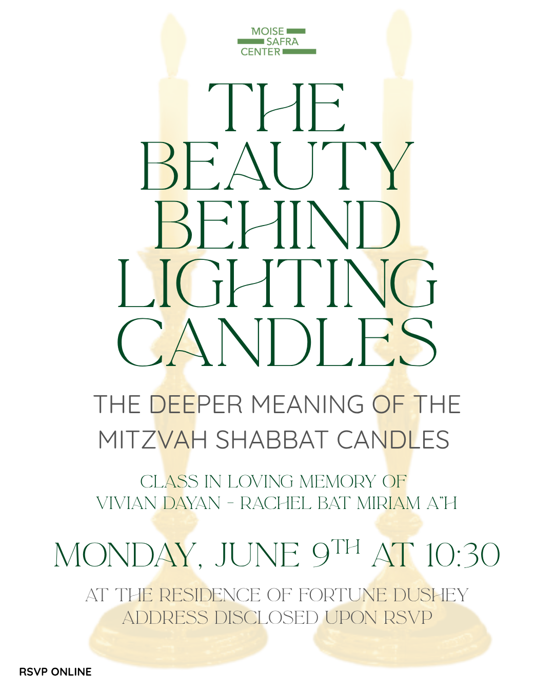 The Beauty Behind Lighting Candles